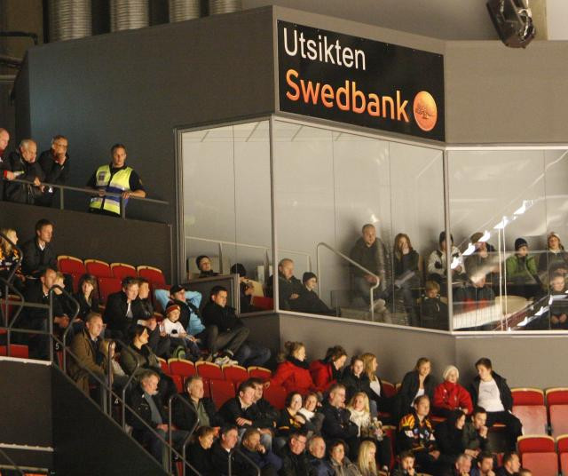 Ny loge på Läkerol Arena finansierad av Swedbanks Sparbanksstiftelsen