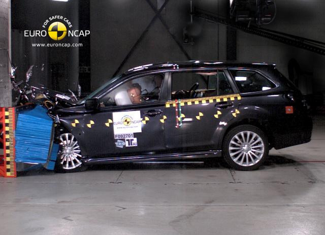 Krocktest nya Subaru Legacy