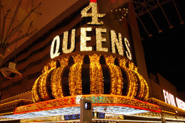 4 Queens på Fremont Street.