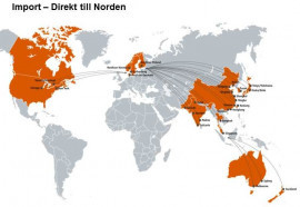 Direktimport från Norden. Bild: Nordicon