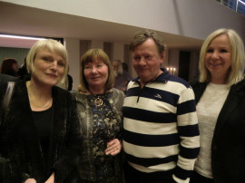 Marie Hedlund, Anna Holmgren, Matts Holmgren och Eva-Britt Wallner